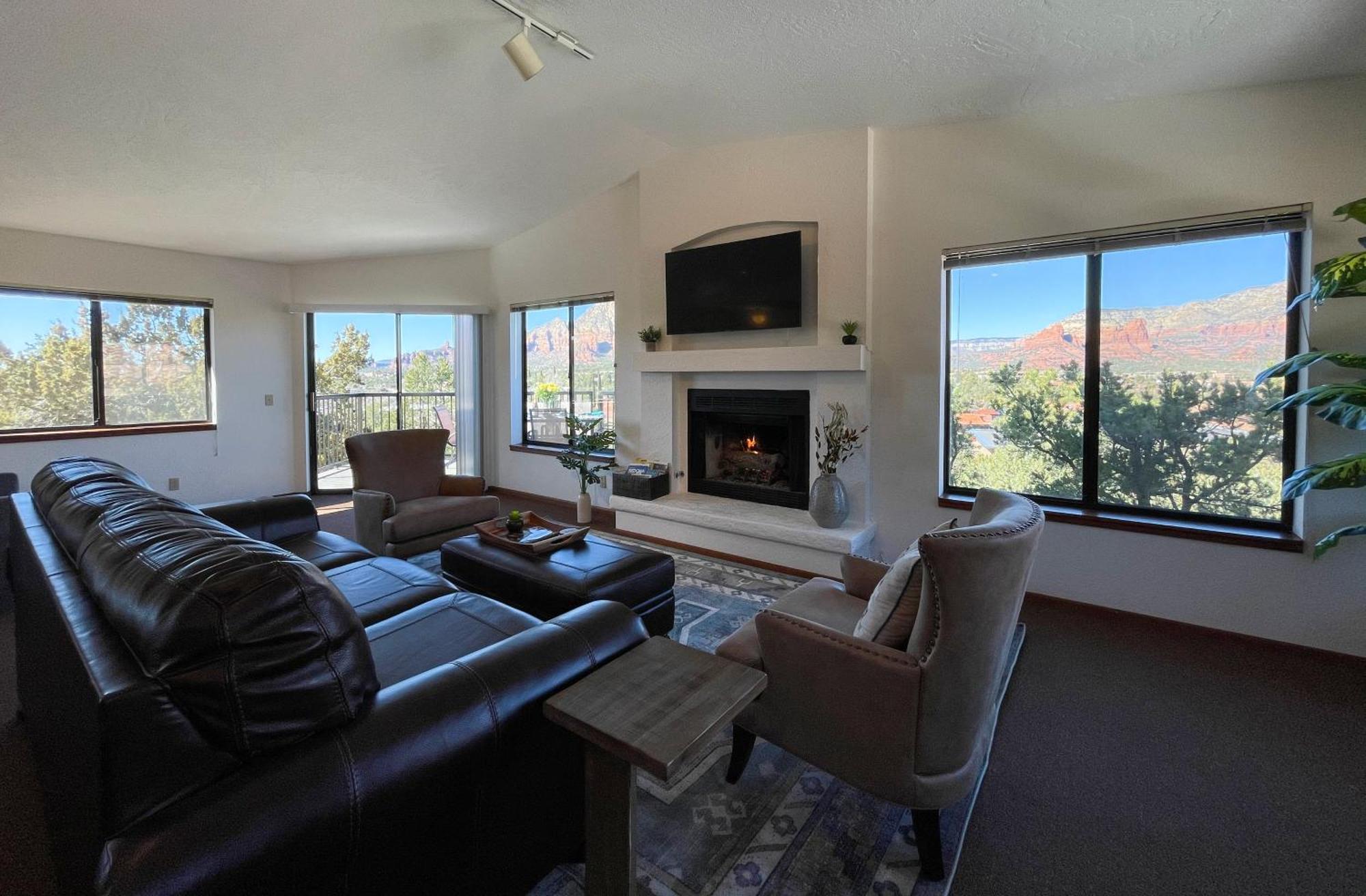 Awe Inspiring Red Rock Views With Hot Tub! Vila Sedona Exterior foto