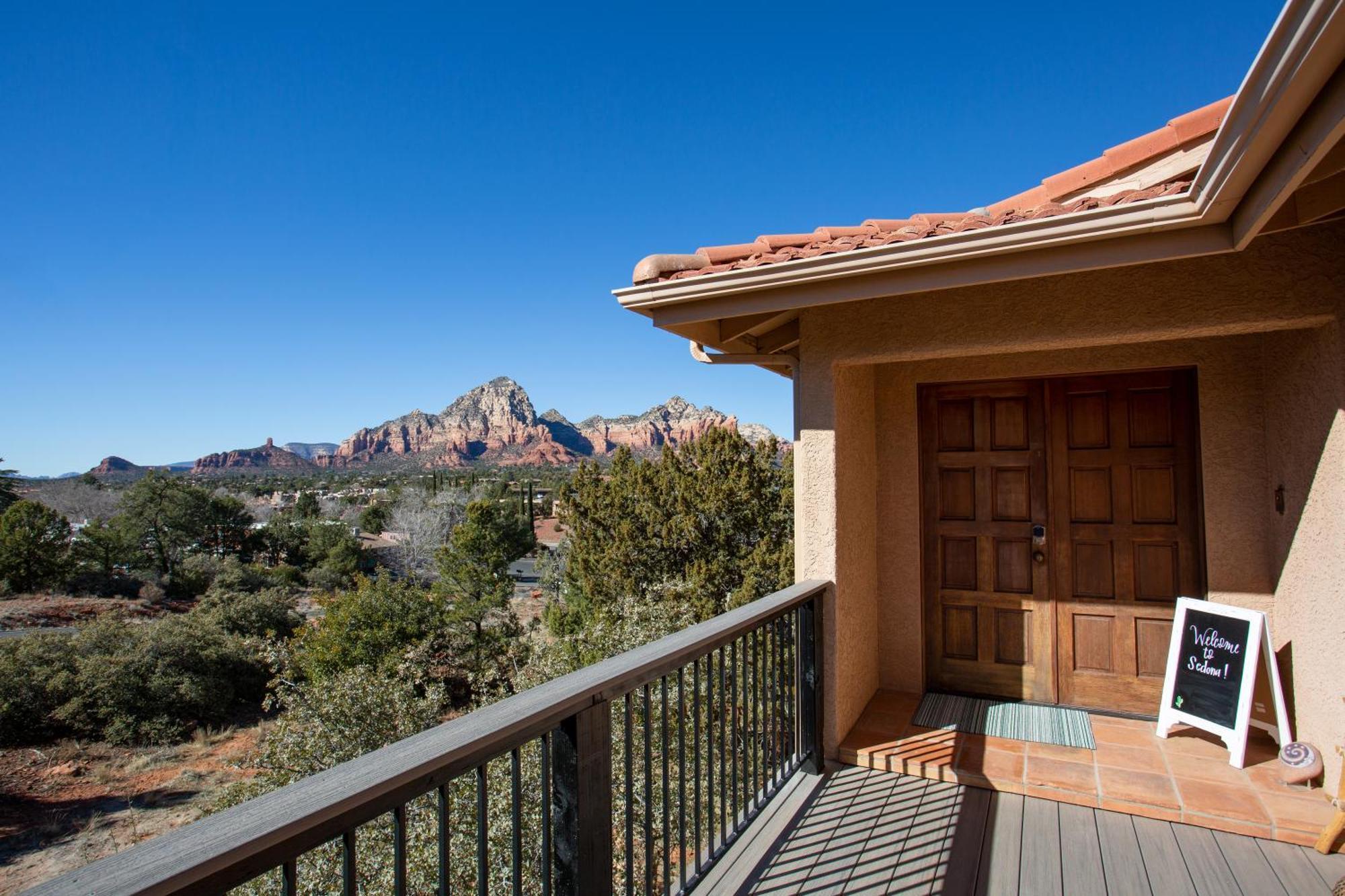 Awe Inspiring Red Rock Views With Hot Tub! Vila Sedona Exterior foto